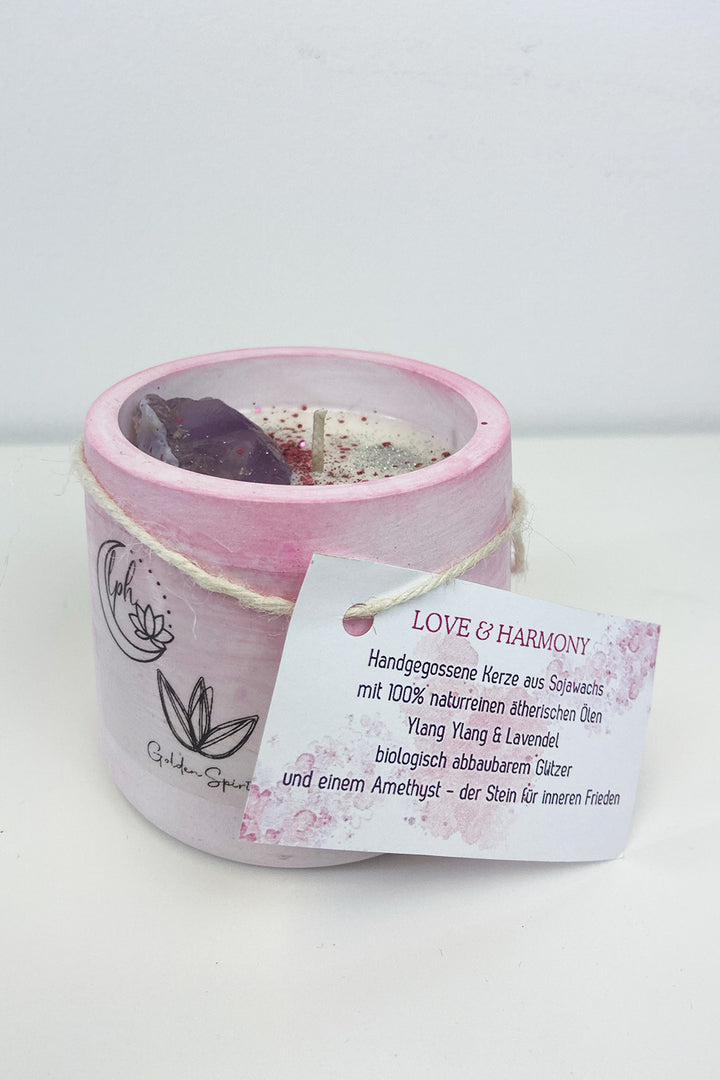 Love & Harmony Kerze